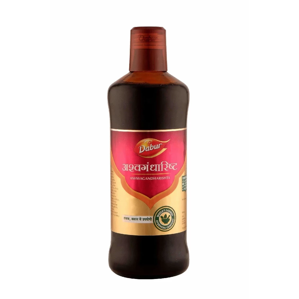 Dabur Ashwagandharishta Liquid, 450 ml-1.webp